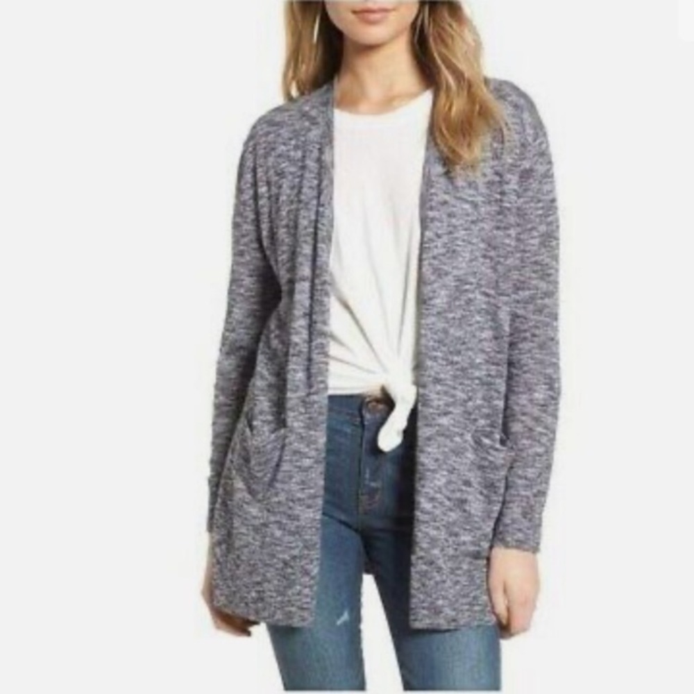 MADEWELL Space Dyed Open Cardigan